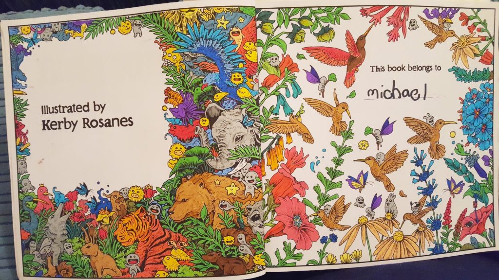 Colouring in by michael