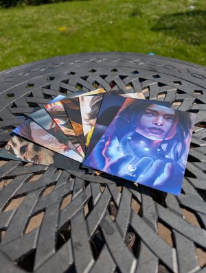 Ringlander Fallen Shards character cards